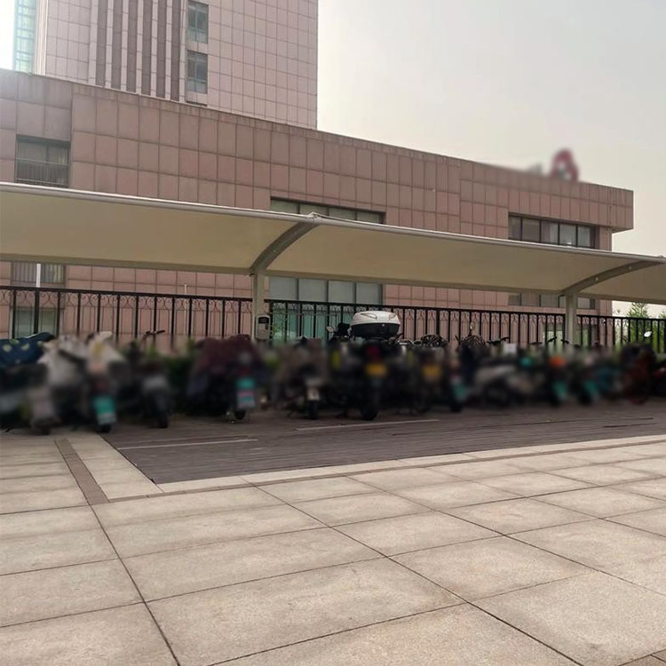 高平县膜结构电动车棚